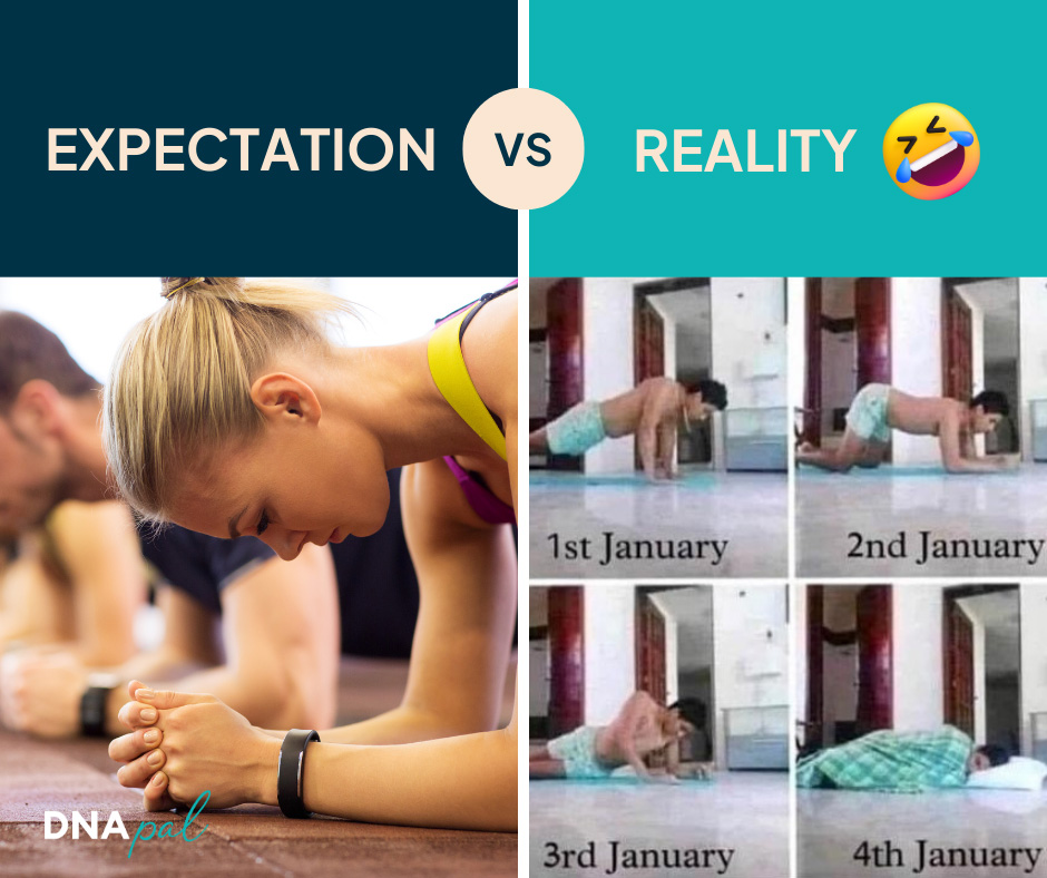 expectation vs reality
